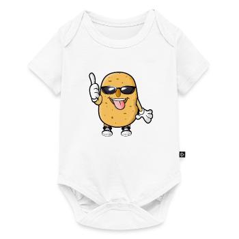 Pommes de terre - Body à manches courtes Premium Bébé - blanc - Devant