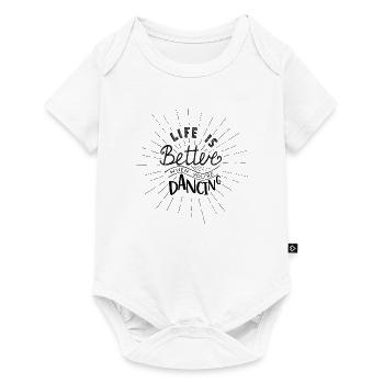 Life Is Beautiful When We Dance Dancer Gifts - Baby Premium short-sleeve bodysuit - white - Front