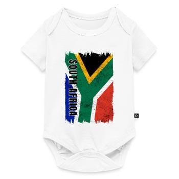 South Africa flag - Baby Premium short-sleeve bodysuit - white - Front
