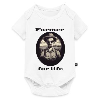 Farmer for life - Baby Premium short-sleeve bodysuit - white - Front