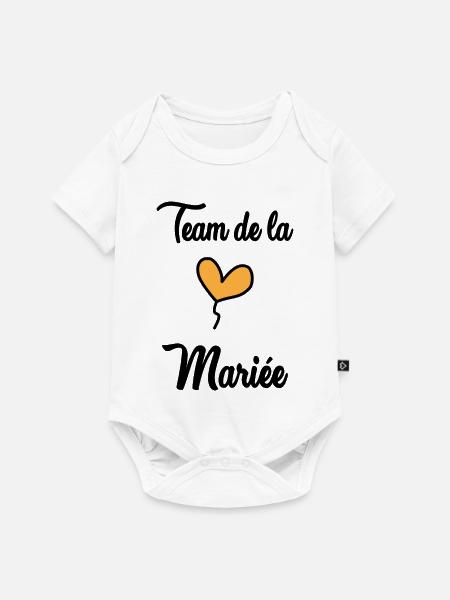 BRAUT-TEAM - Baby Premium Kurzarmbody - Weiß