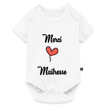 MISTRESS. THANK YOU. THANK YOU MISTRESS - Baby Premium short-sleeve bodysuit - white - Front