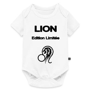 LION EDITION LIMITEE - Body à manches courtes Premium Bébé - blanc - Devant