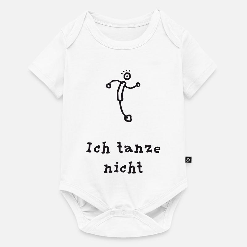Ich_tanze_nicht - Body à manches courtes Premium Bébé - blanc