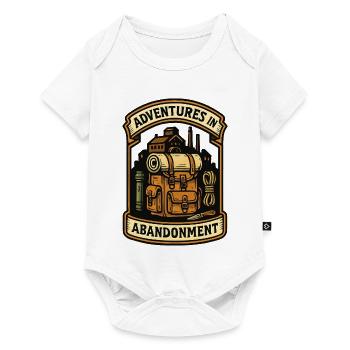 Urbex - Urban Exploration - Baby Premium short-sleeve bodysuit - white - Front