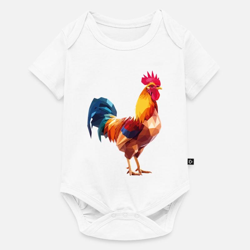 Hahnp2 - Body à manches courtes Premium Bébé - blanc