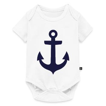 Anchor - Baby Premium short-sleeve bodysuit - white - Front