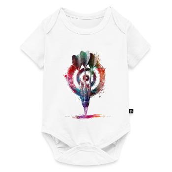 Darts Sports Art #darts #sport - Baby Premium short-sleeve bodysuit - white - Front