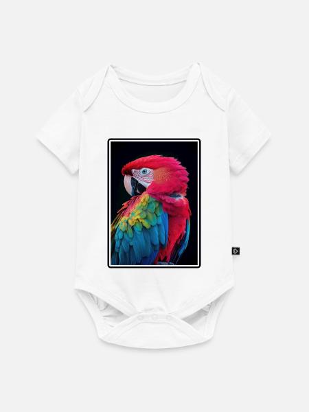 Aras Ara - Baby Premium Kurzarmbody - Weiß