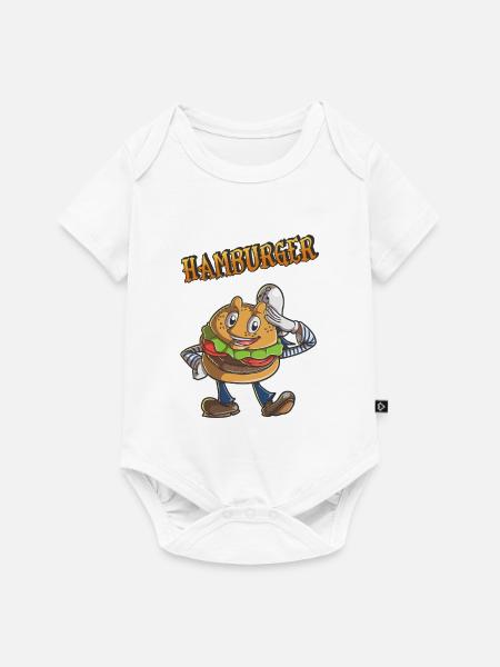 Hamburger - Baby Premium Kurzarmbody - Weiß