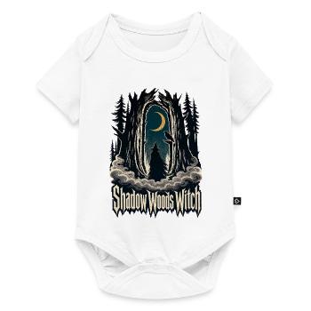Dark Woodland Witch, Shadow Woods Witch Forest Got - Baby Premium short-sleeve bodysuit - white - Front