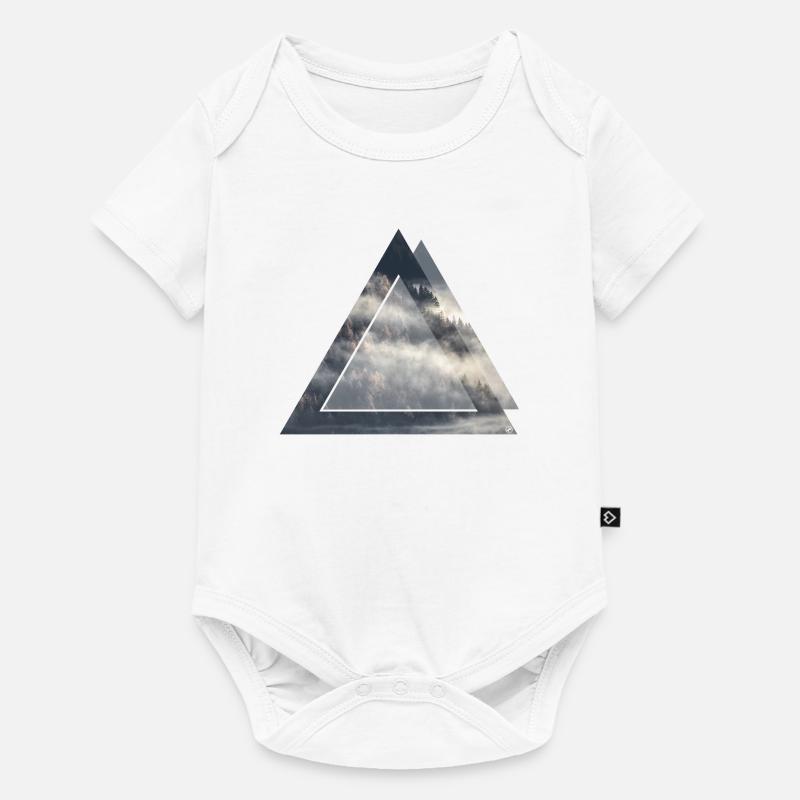 triangle - Body à manches courtes Premium Bébé - blanc