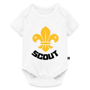 Scout - Scouting - Baby Premium short-sleeve bodysuit - white - Front