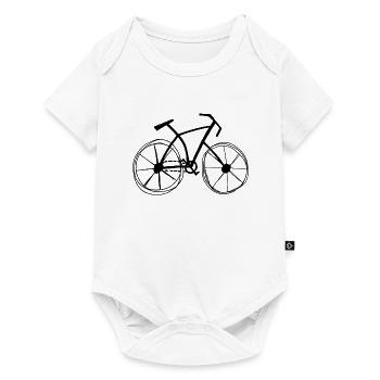 MTB Cycling Cycling Cycling - Baby Premium short-sleeve bodysuit - white - Front