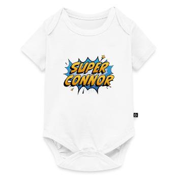 Super Connor - Body à manches courtes Premium Bébé - blanc - Devant