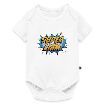 Super Liam - Body à manches courtes Premium Bébé - blanc - Devant