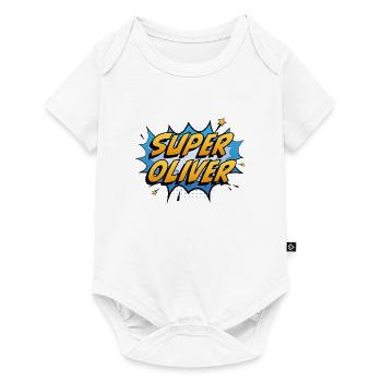 Super Oliver - Baby Premium short-sleeve bodysuit - white - Front
