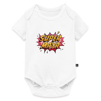 Super Maya - Body à manches courtes Premium Bébé - blanc - Devant