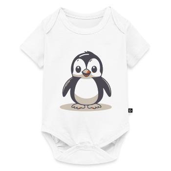 Cute Penguin - Baby Premium short-sleeve bodysuit - white - Front