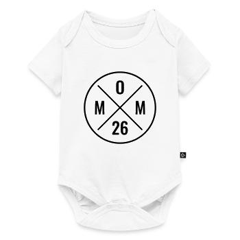 Mom 26 Baby Mom Mother's Day Gift Mom 2026 - Baby Premium short-sleeve bodysuit - white - Front