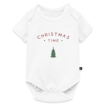 Période de Noël - Body à manches courtes Premium Bébé - blanc - Devant