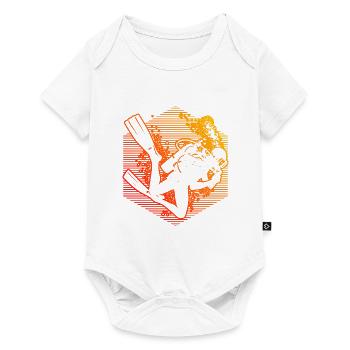 Plongée Hommes Scuba Diver Plongée sous-marine - Body à manches courtes Premium Bébé - blanc - Devant