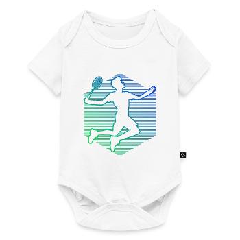 Men's Badminton Players Women's Badminton - Baby Premium short-sleeve bodysuit - white - Front