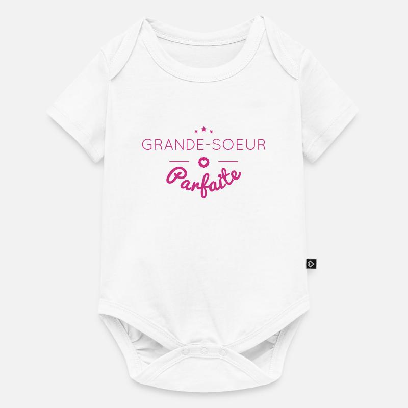 grande soeur parfaite - Body à manches courtes Premium Bébé - blanc