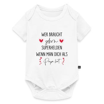 Who needs superheroes when you're called a - Baby Premium short-sleeve bodysuit - white - Front