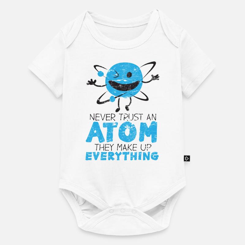 atom - Baby Premium short-sleeve bodysuit - white