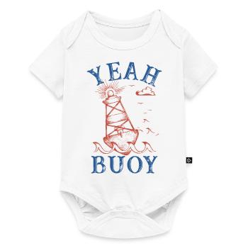 oui bouée Graphique - Body à manches courtes Premium Bébé - blanc - Devant