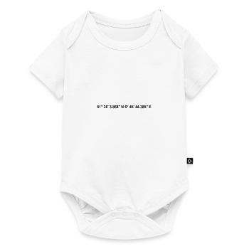 Duisburg coordinates - Baby Premium short-sleeve bodysuit - white - Front