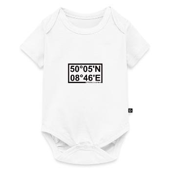 Offenbach am Main coordinates - Baby Premium short-sleeve bodysuit - white - Front