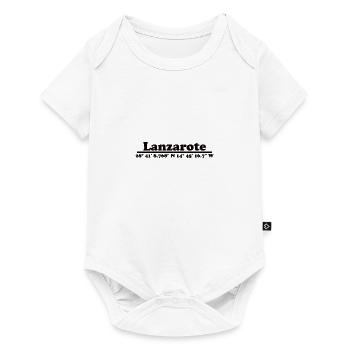 Lanzarote Coordinates - Baby Premium short-sleeve bodysuit - white - Front