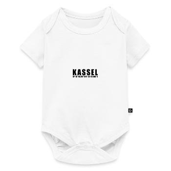 Kassel Koordinaten - Baby Premium Kurzarmbody - Weiß - Vorne