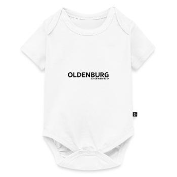 Oldenburg Koordinaten - Baby Premium Kurzarmbody - Weiß - Vorne