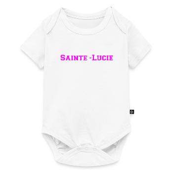 sainte Lucie - Body à manches courtes Premium Bébé - blanc - Devant