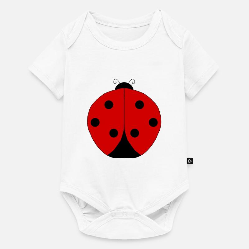 Red Dots - Body à manches courtes Premium Bébé - blanc