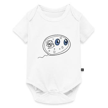 biologie des bactéries - Body à manches courtes Premium Bébé - blanc - Devant