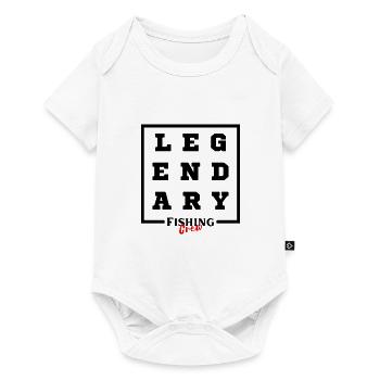 Équipage de pêche légendaire - Body à manches courtes Premium Bébé - blanc - Devant