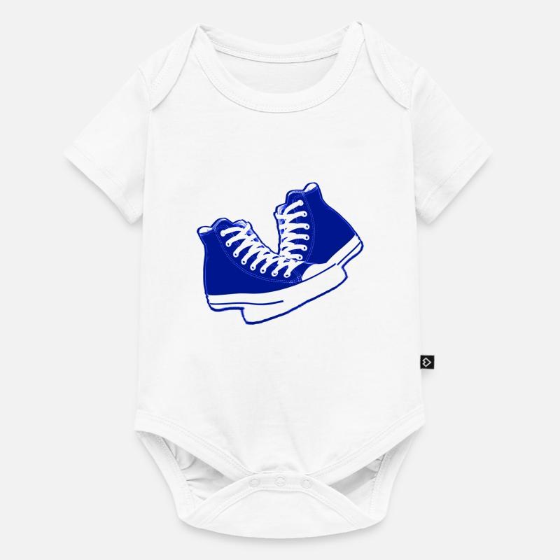 chaussures old school - Body à manches courtes Premium Bébé - blanc