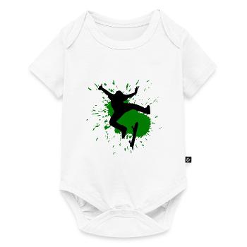 Skateboard - Baby Premium short-sleeve bodysuit - white - Front