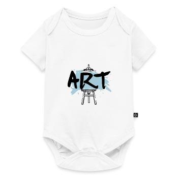 ART - Body à manches courtes Premium Bébé - blanc - Devant
