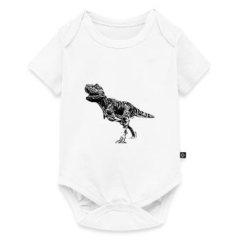 Dinosaur Tyrannosaurus Rex Fan Design - Baby Premium short-sleeve bodysuit - white - Front