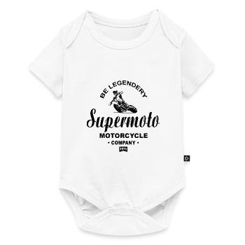 Supermotard - Body à manches courtes Premium Bébé - blanc - Devant