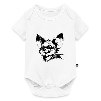 Enfants Chauve-souris Vampire Bébé Dessin - Body à manches courtes Premium Bébé - blanc - Devant