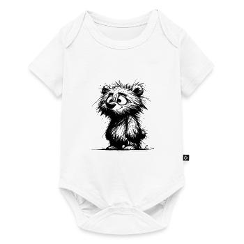 Scrubby Decksparrow Ours Enfants Croquis - Body à manches courtes Premium Bébé - blanc - Devant