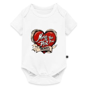 Marie & The Hot Rod Hearts - Baby Premium short-sleeve bodysuit - white - Front