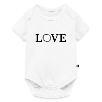 L'amour - Body à manches courtes Premium Bébé - blanc - Devant
