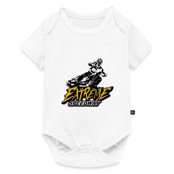 Speedway - Motorcycle Speedway - Body à manches courtes Premium Bébé - blanc - Devant